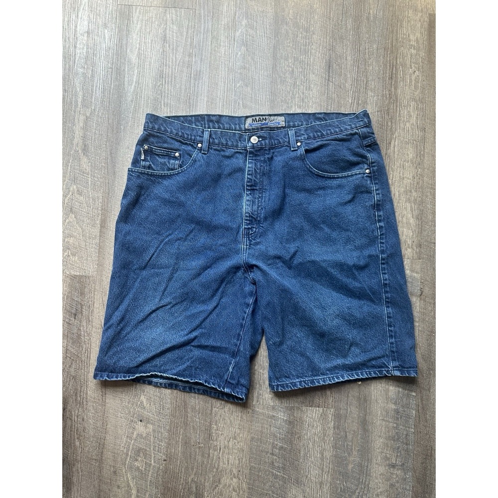 Size 40‎ Man Life Jorts Skater Y2@ Vintage 90s Hip Hop Jeans Baggy